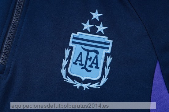 Nuevo Chaqueta Con Capucha Argentina 2023 Azul Marino Baratas